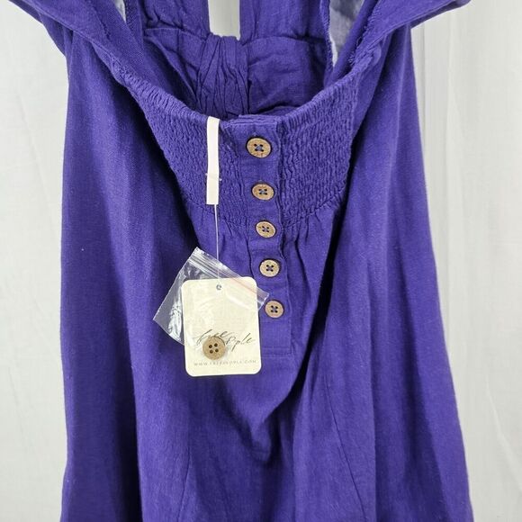 Free people In Her Element Mini Purple Small NWT Dress - Picture 7 of 8